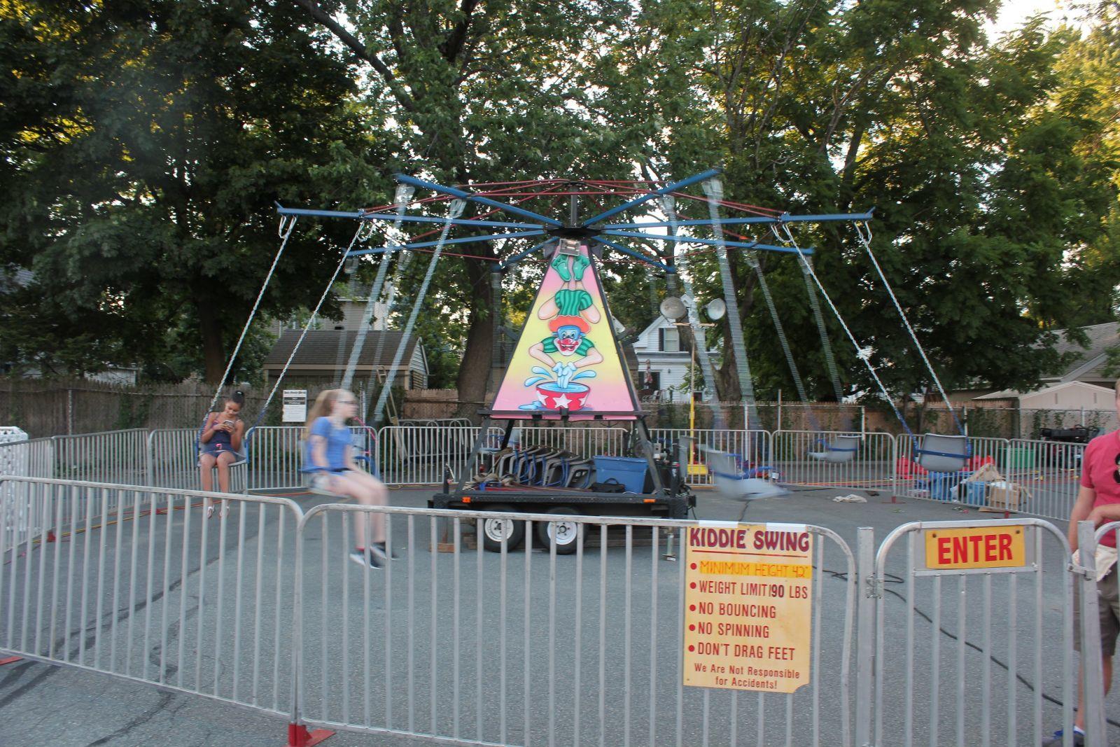 Carnival amusement swing rides New hampshire and Maine